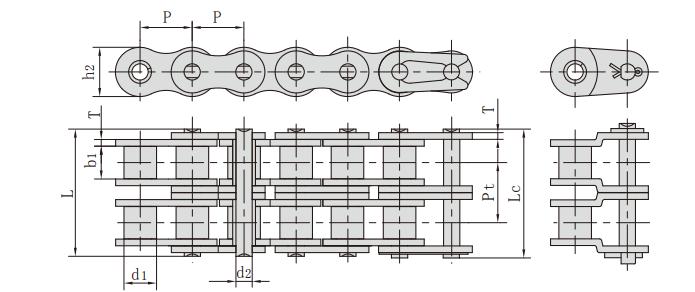 <font color='red'>12A-2</font>_旋耕機鏈條_農機鏈條