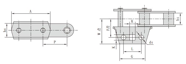 <font color='red'>CA557</font>F3_C型鋼制農(nóng)機(jī)鏈附件