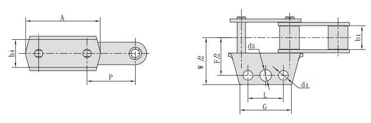 CA550F7_<font color='red'>C型<font color='red'>鋼制</font><font color='red'>農機</font>鏈</font>附件